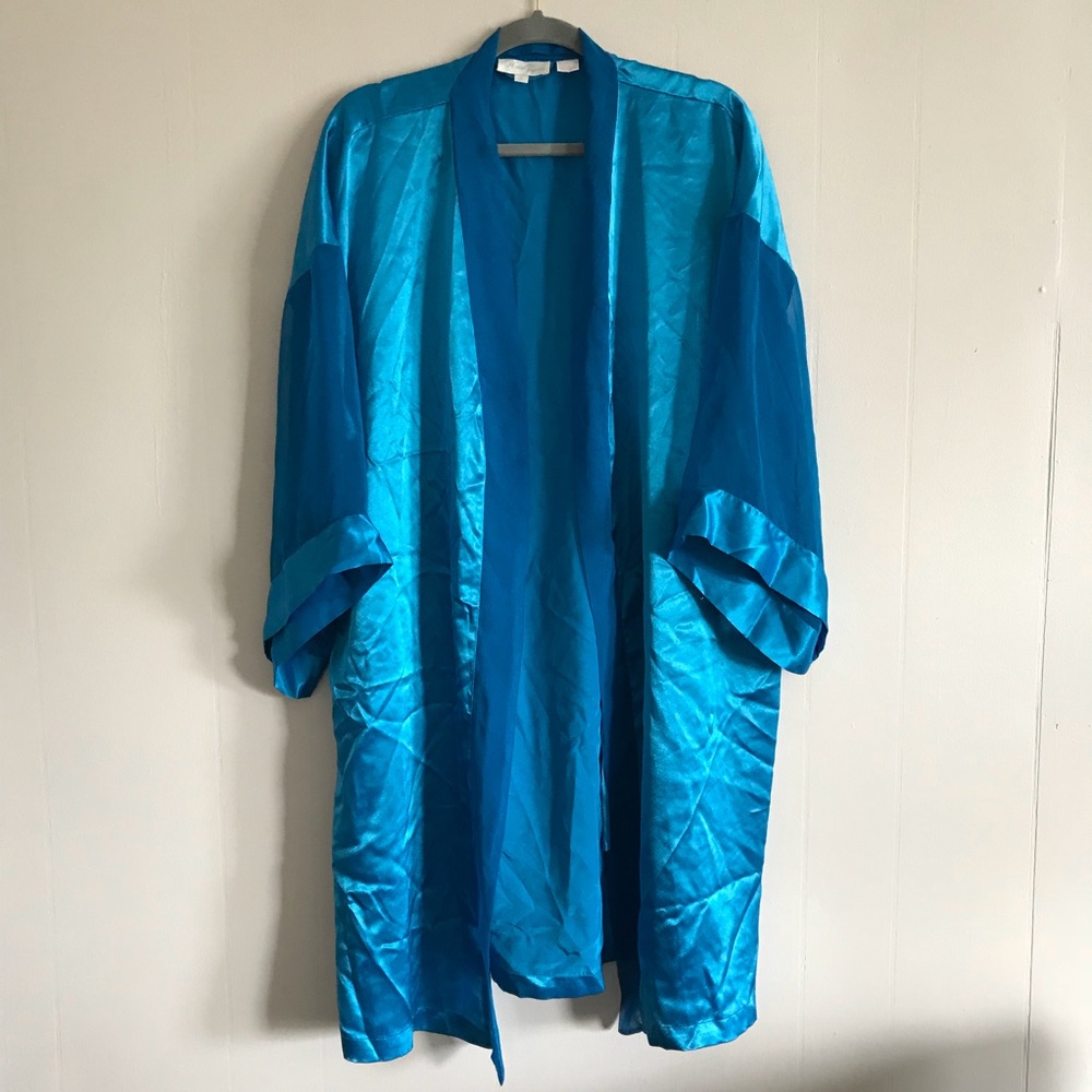 Silky Polyester kimono